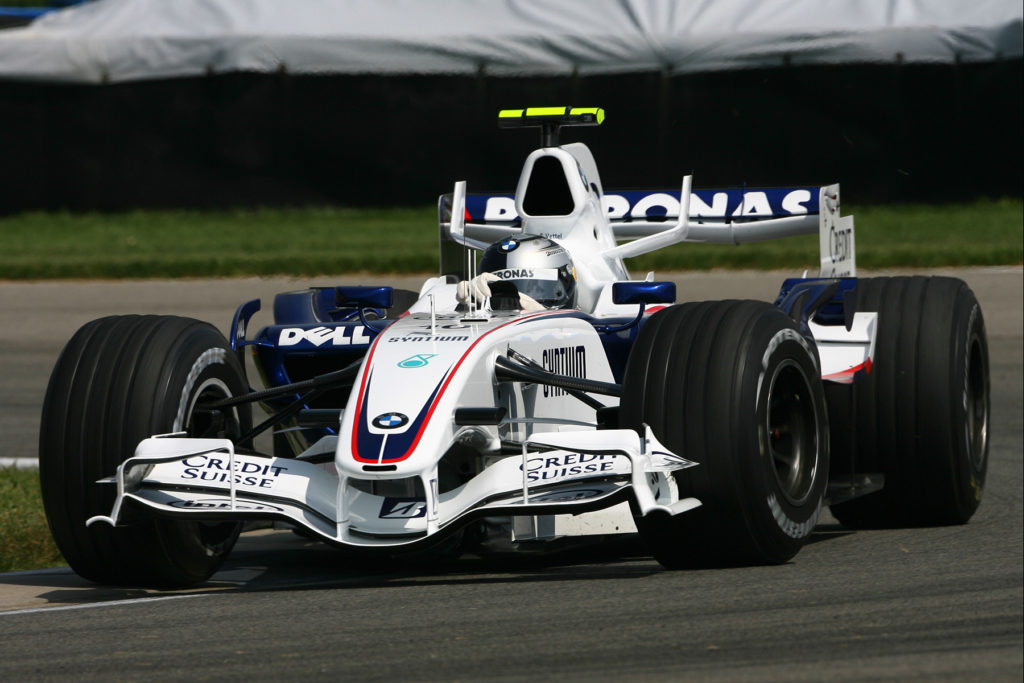 2007 fuhr Vettel seinen ersten F1-Grand-Prix Credit: BMW AG