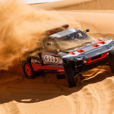 Audi Rally Dakar Test in Marokko 2022