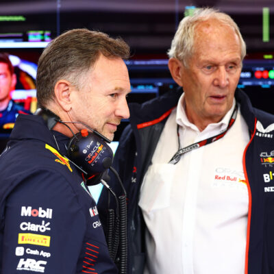 Formel 1 Christian Horner mit Dr. Helmut Marko. Credit: Red Bull Content Pool
