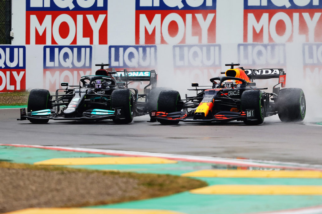 Formel 1 Lewis Hamilton Max Verstappen Imola GP