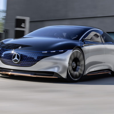 Der Mercedes-Benz VISION EQS
