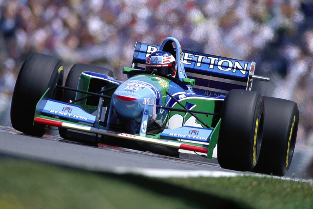 Michael Schumacher 1994 Credit: Schumacher/Twitter